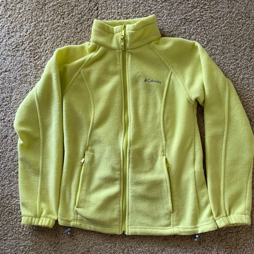 Columbia Women's Pale Lime Fleece Jacket